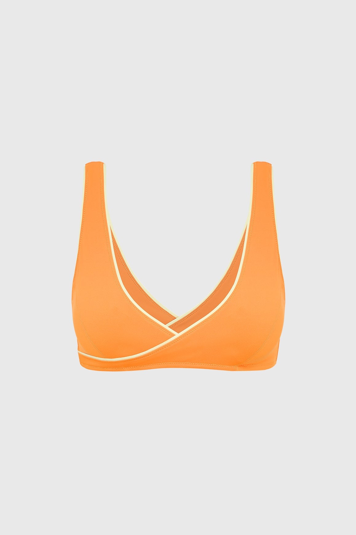Soutien-gorge passepoilé contrastant
