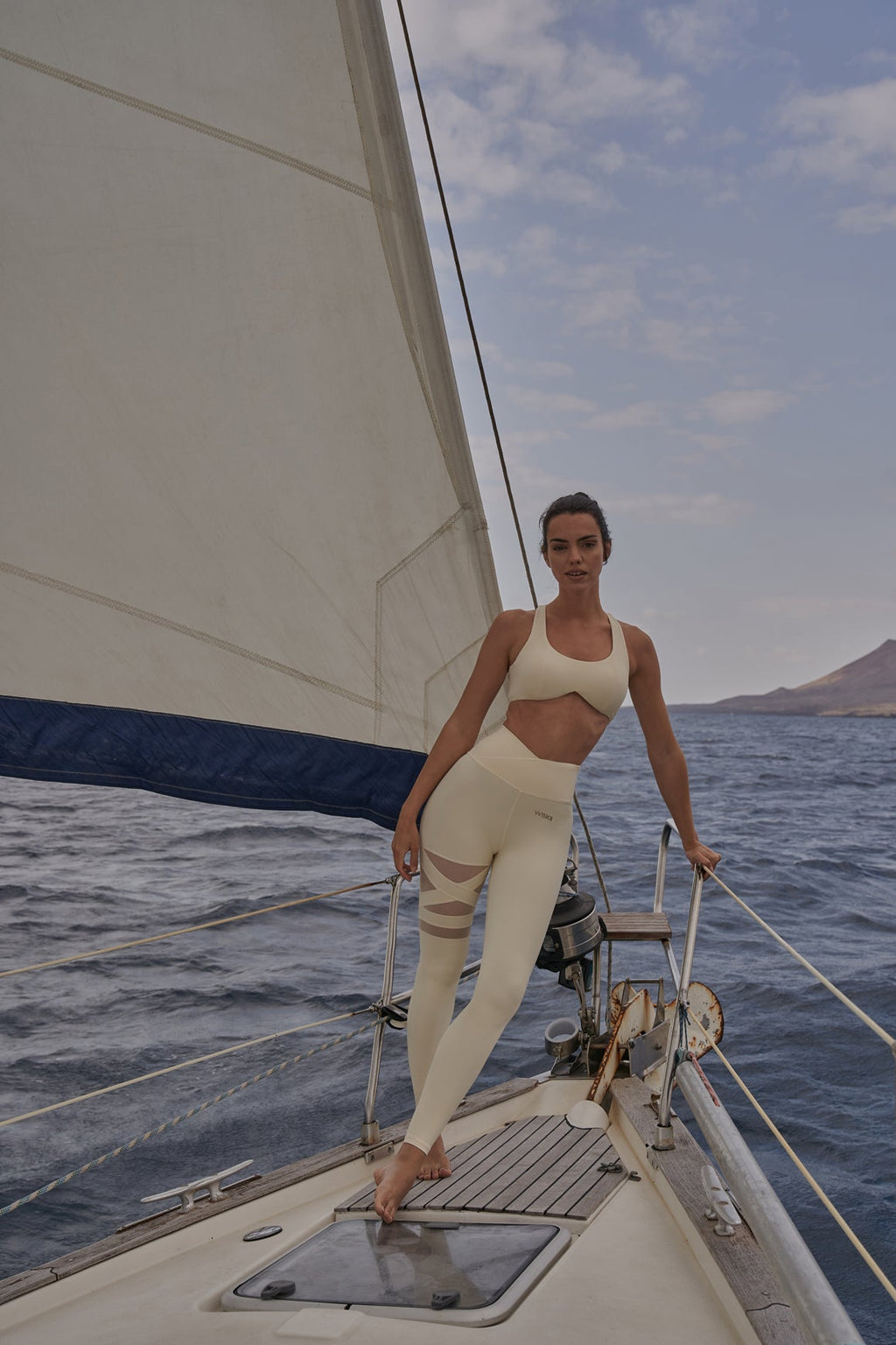 Soutien-gorge de yoga découpé Dreamy