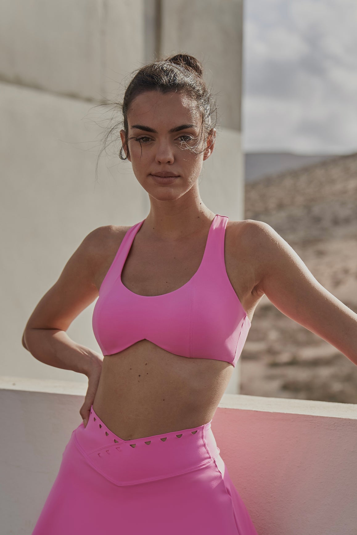 Soutien-gorge de yoga découpé Dreamy