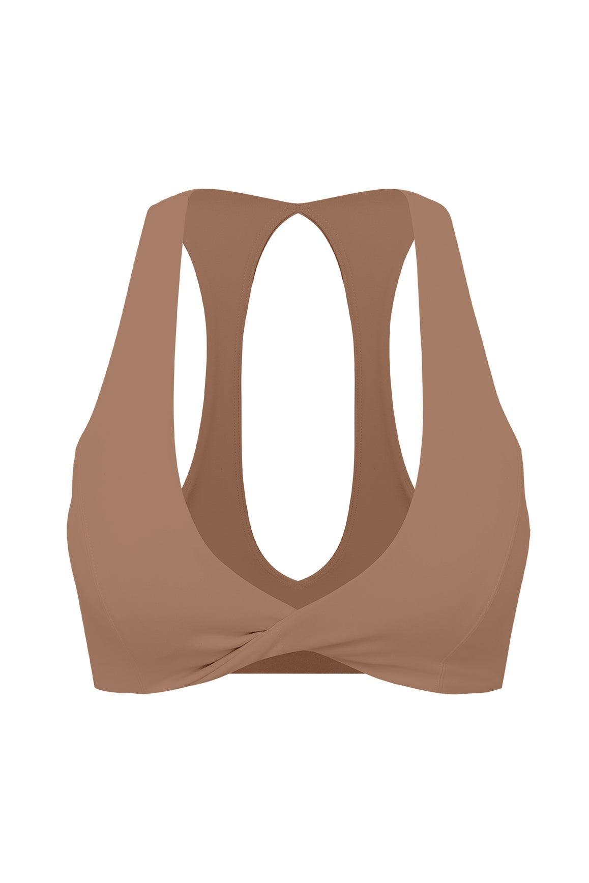 Soutien-gorge quotidien à torsade devant